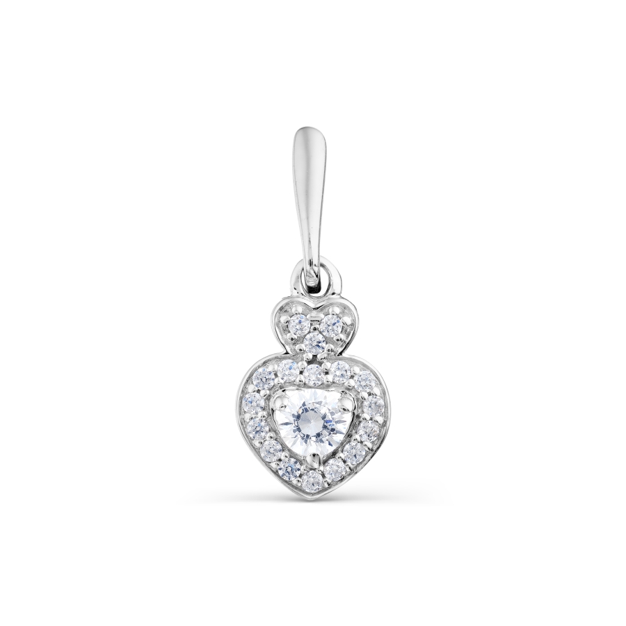 

Подвеска с Swarovski Zirconia Линии Любви