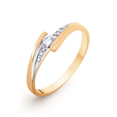 

Кольцо с бриллиантами Линии Любви, Кольцо Т141016517