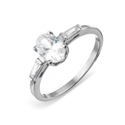 

Кольцо с Swarovski Zirconia Линии Любви, Кольцо Т302017976