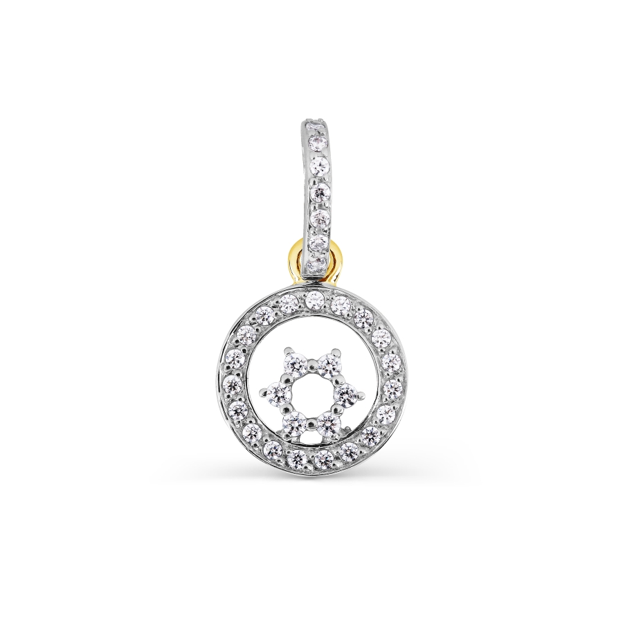 

Подвеска с Swarovski Zirconia Линии Любви, Подвески и кулоны Т947034443