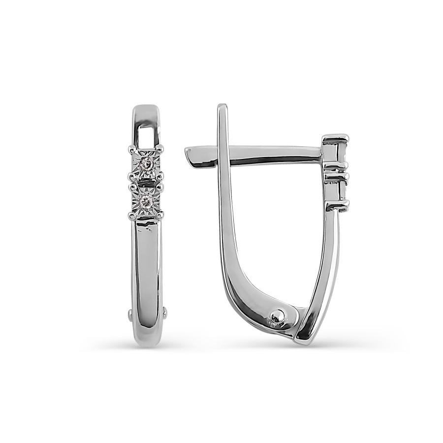 

Серьги с бриллиантами Линии Любви