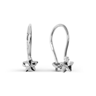 

Серьги из белого золота Линии Любви, Серьги Т300627306