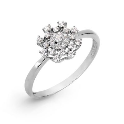 

Кольцо с Swarovski Zirconia Линии Любви, Кольцо Т307017029