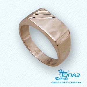 

Кольцо из красного золота Линии Любви, Кольцо 100047343