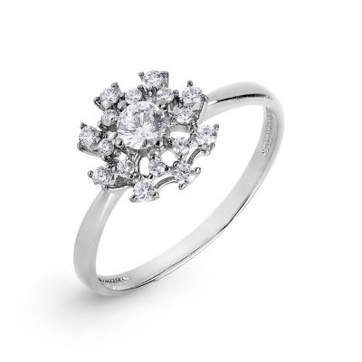 

Кольцо с Swarovski Zirconia Линии Любви, Кольцо Т307017028