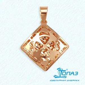 

Подвеска из красного золота Линии Любви, Подвески и кулоны Т110631825