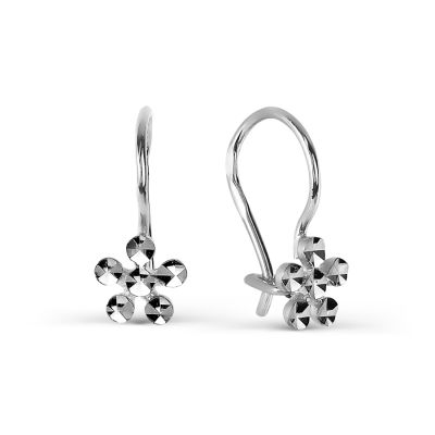 

Серьги из белого золота Линии Любви, Серьги Т300627302