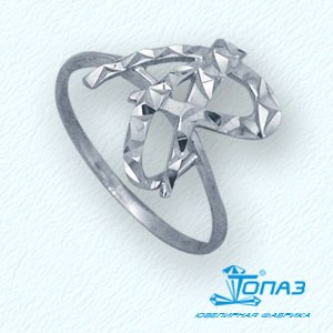 

Кольцо из белого золота Линии Любви, Кольцо Т30061852