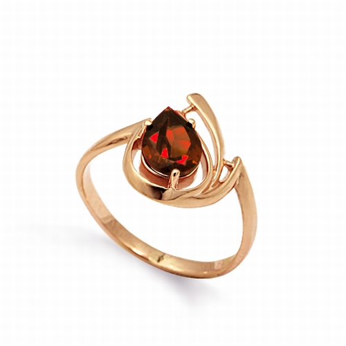 

Кольцо с гранатом Линии Любви, Кольцо Т101011995