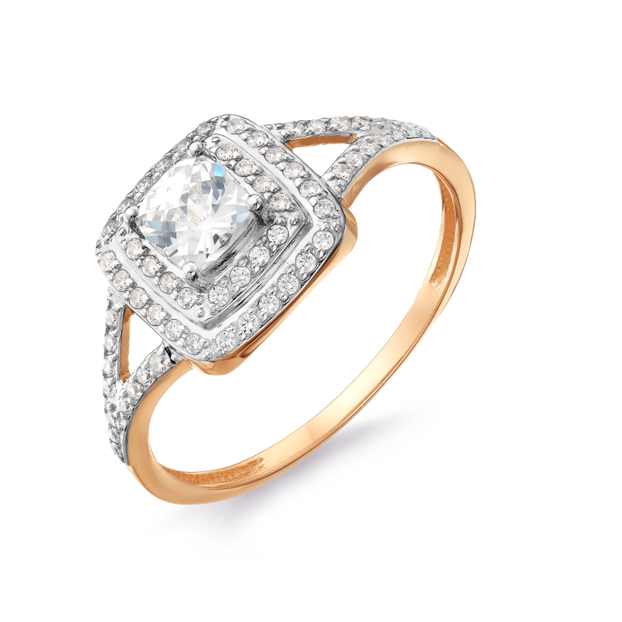 

Кольцо с Swarovski Zirconia Линии Любви