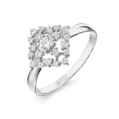 

Кольцо с Swarovski Zirconia Линии Любви, Кольцо Т307017025