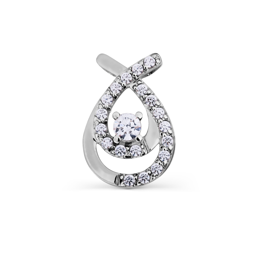 

Подвеска с Swarovski Zirconia Линии Любви, Подвески и кулоны Т307034445