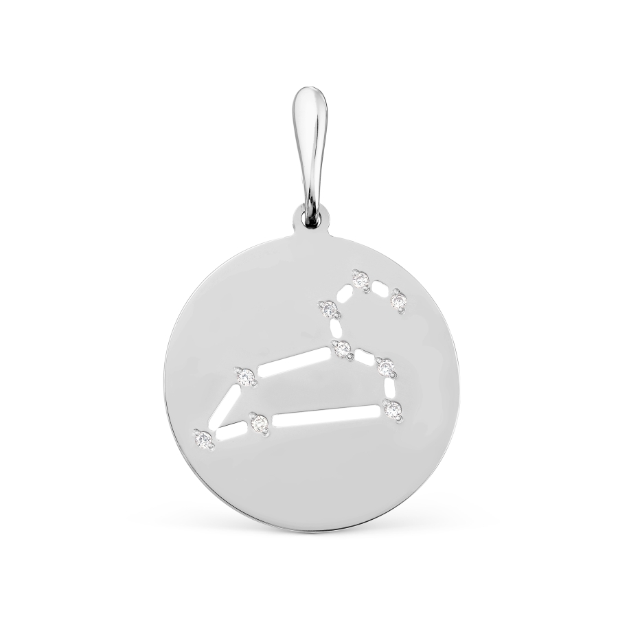 

Подвеска с бриллиантами Линии Любви, Подвески и кулоны Т301034848