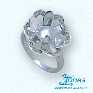

Кольцо с фианитами Линии Любви, Кольцо Т332011202