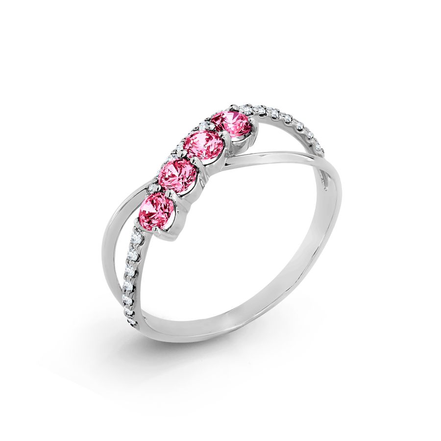 

Кольцо с Swarovski Zirconia Линии Любви, Кольцо Т307017360