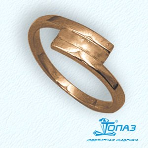 

Кольцо из красного золота Линии Любви, Кольцо Т10001169