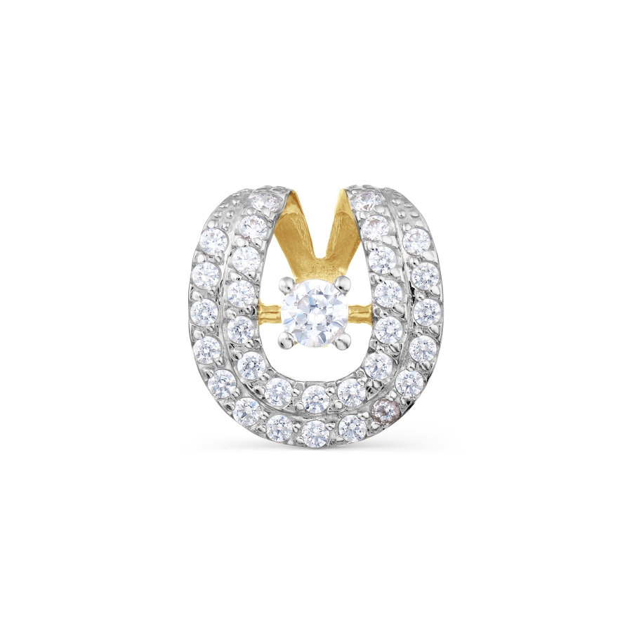 

Подвеска с Swarovski Zirconia Линии Любви, Подвески и кулоны Т947034440