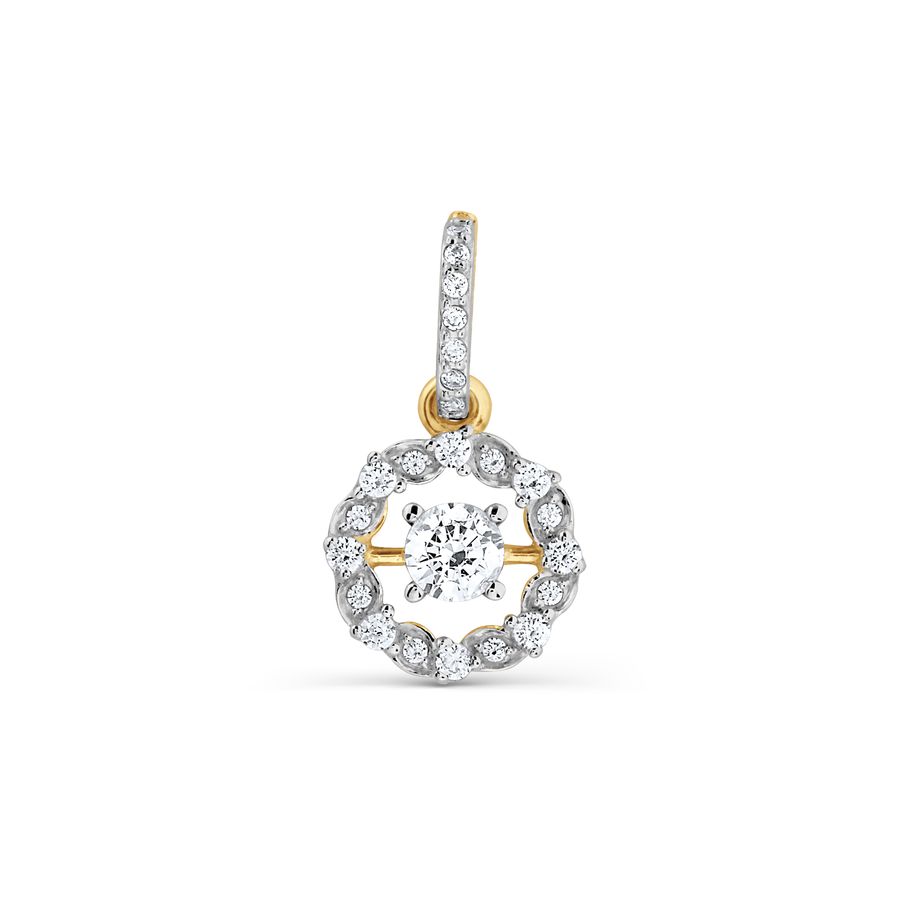 

Подвеска с Swarovski Zirconia Линии Любви