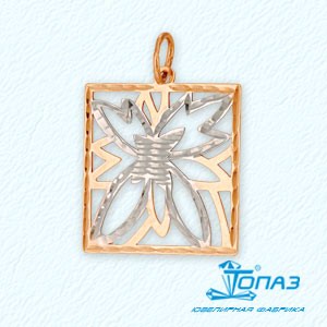 

Подвеска из красного золота Линии Любви, Подвески и кулоны Т14063903