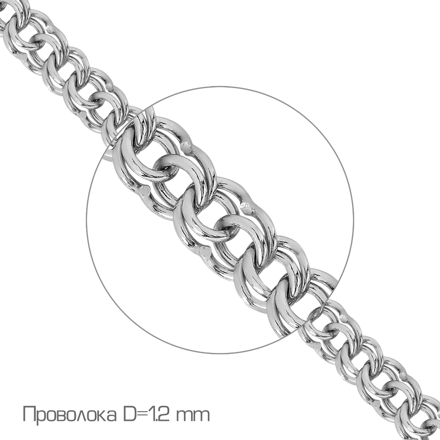 

Браслет из серебра Линии Любви, Браслет Б1ГР07РО010120