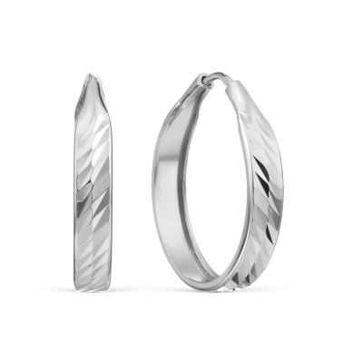 

Серьги конго из серебра Линии Любви, Серьги Т740621345