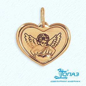 

Подвеска из красного золота Линии Любви, Подвески и кулоны Т100931889