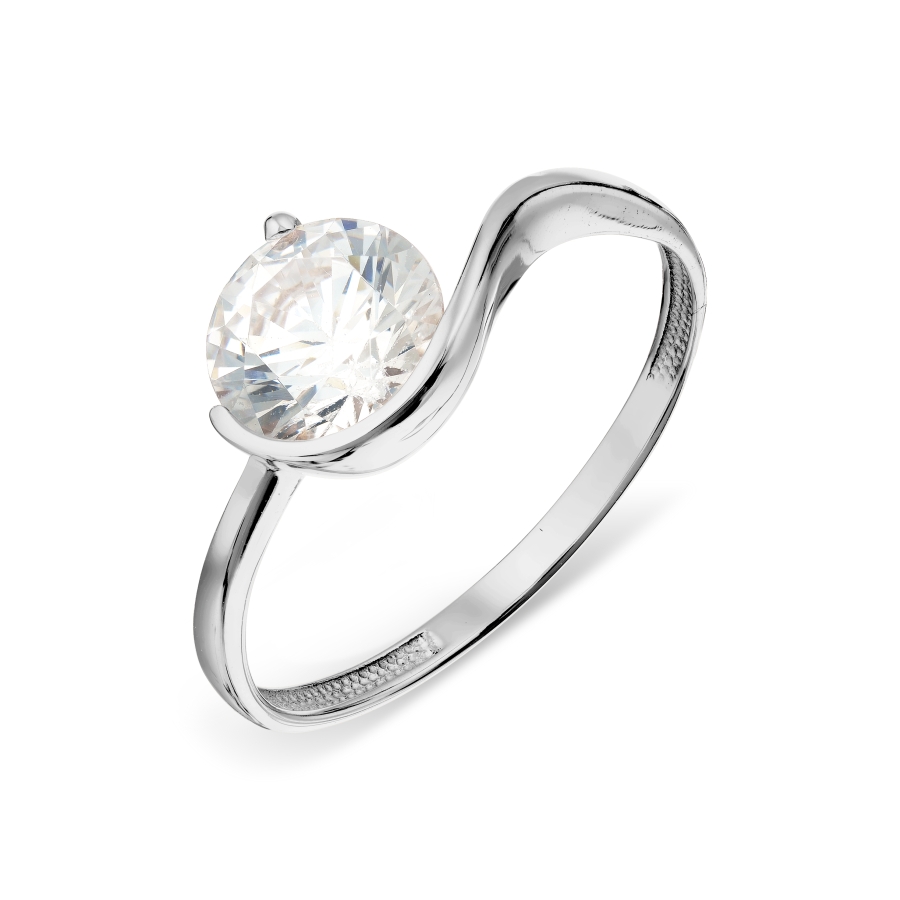 

Кольцо с Swarovski Zirconia Линии Любви