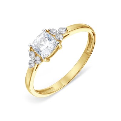 

Кольцо с Swarovski Zirconia Линии Любви, Кольцо Т94201А350