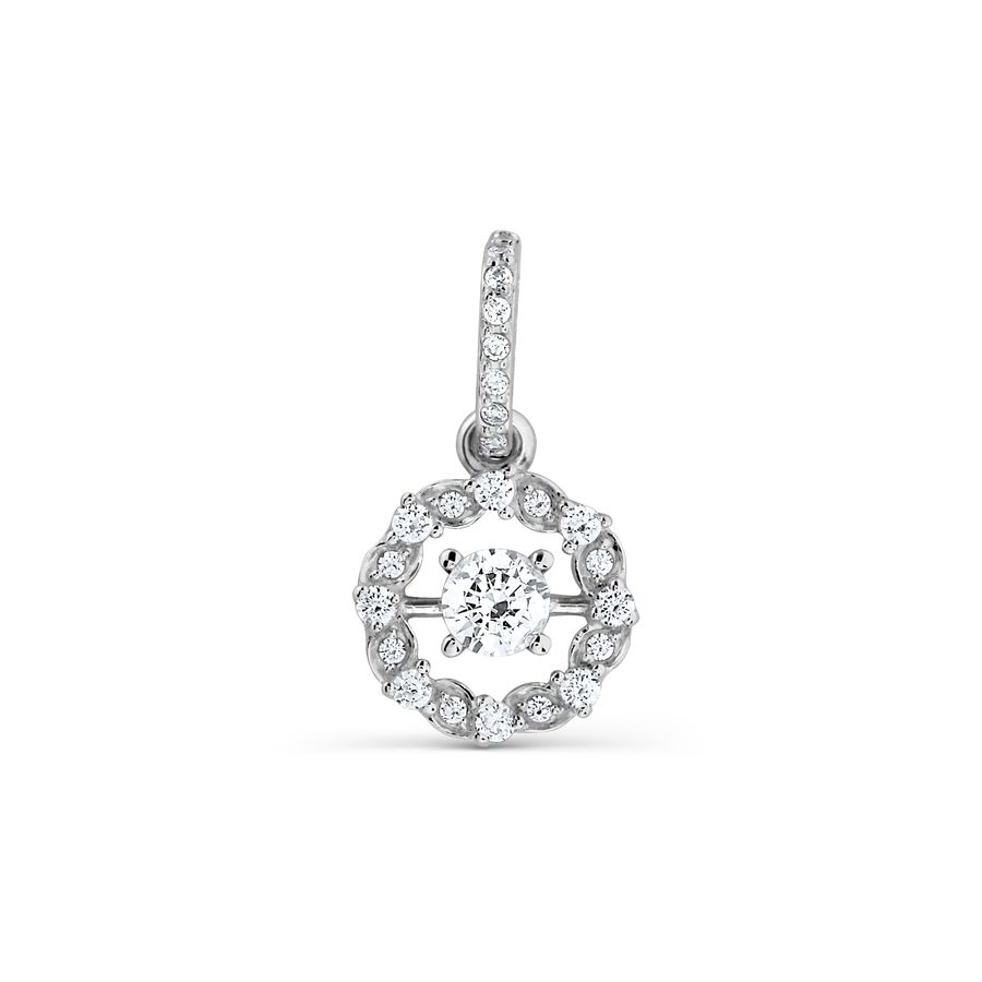 

Подвеска с Swarovski Zirconia Линии Любви, Подвески и кулоны Т307034441