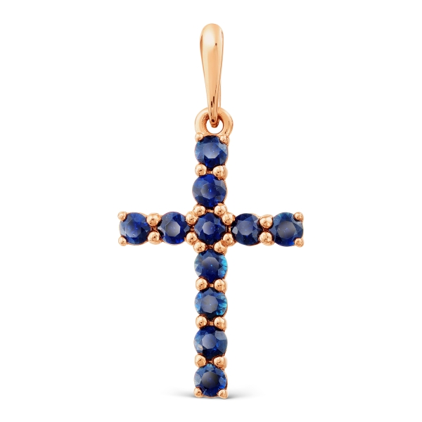 

Подвеска с сапфирами Линии Любви, Подвески и кулоны Т101034842