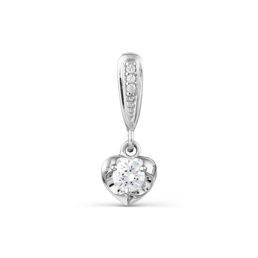 

Подвеска с Swarovski Zirconia Линии Любви, Подвески и кулоны Т307034549