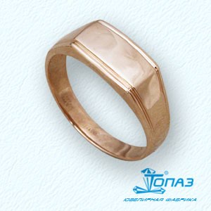 

Кольцо из красного золота Линии Любви, Кольцо 100017348
