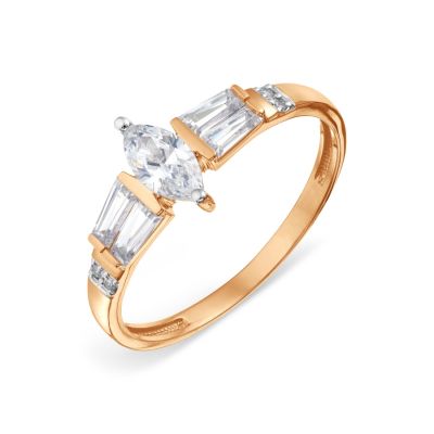 

Кольцо с Swarovski Zirconia Линии Любви, Кольцо Т14201А212