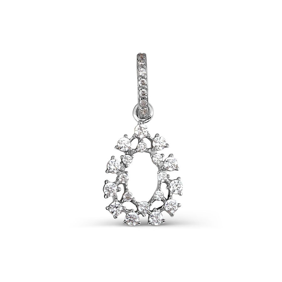 

Подвеска с Swarovski Zirconia Линии Любви