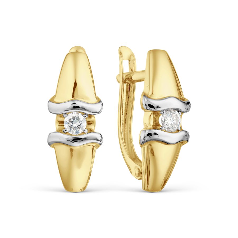 

Серьги с бриллиантами Линии Любви, Серьги Т941029198