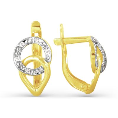 

Серьги с фианитами Линии Любви, Серьги Т942023723