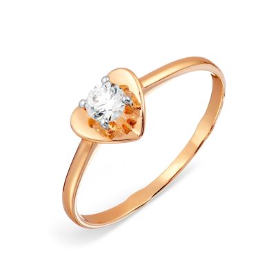 

Кольцо с Swarovski Zirconia Линии Любви, Кольцо Т142017512