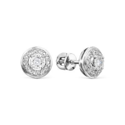 

Серьги с бриллиантами Линии Любви, Серьги Т30562Б077