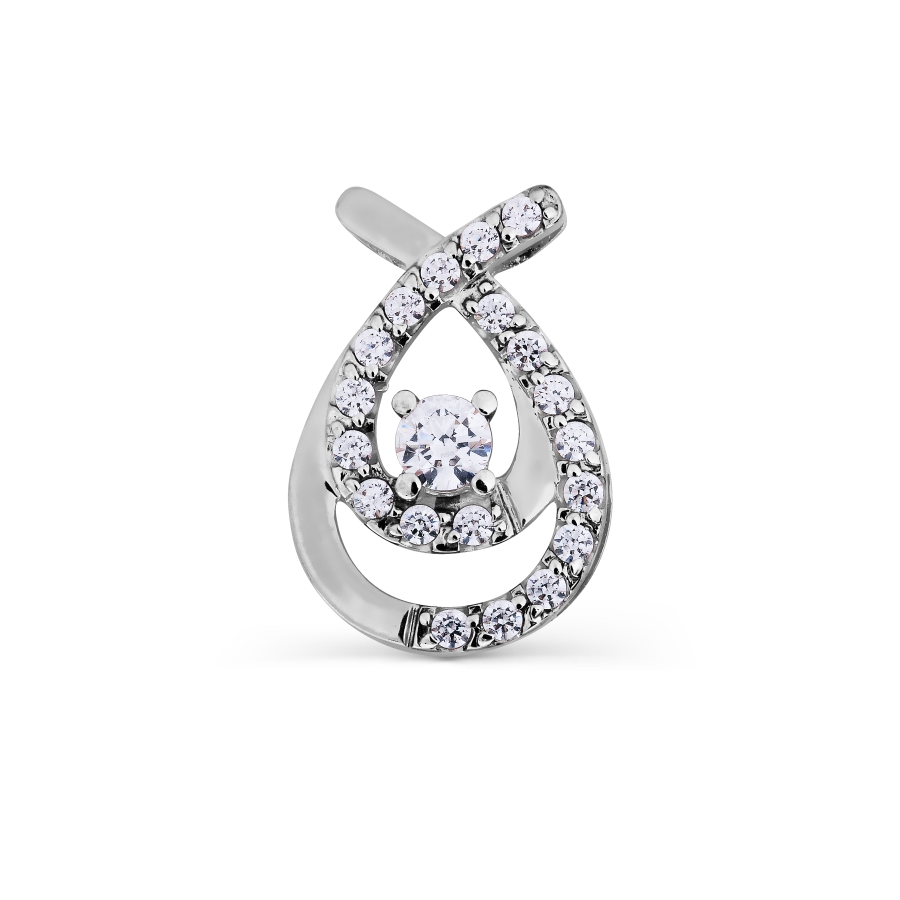 

Подвеска с Swarovski Zirconia Линии Любви