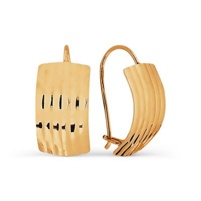 

Серьги из красного золота Линии Любви, Серьги Т100627047