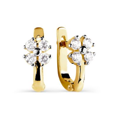 

Серьги с фианитами Линии Любви, Серьги Т947026229
