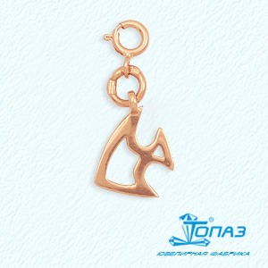 

Подвеска из красного золота Линии Любви, Подвески и кулоны Т100031133