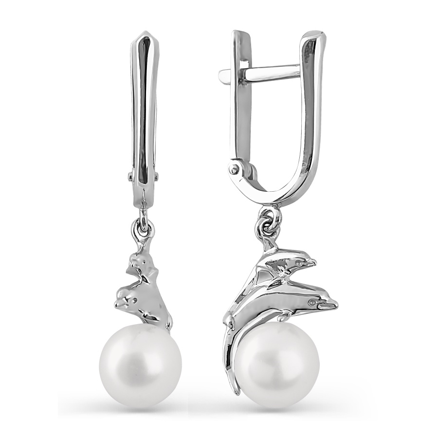 

Серьги с жемчугом Линии Любви, Серьги Т748024453