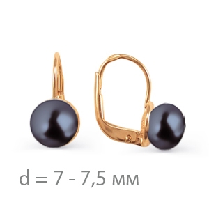 

Серьги с жемчугом Линии Любви, Серьги Т108023277