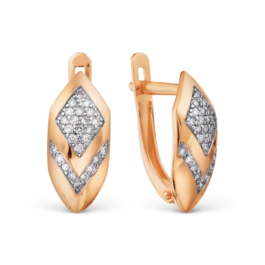 

Серьги с бриллиантами Линии Любви