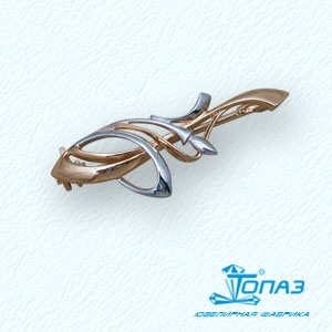 

Брошь из красного золота Линии Любви, Брошь Т14009048