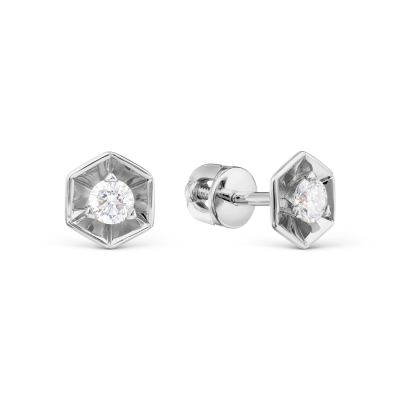

Серьги с бриллиантами Линии Любви, Серьги Т30102Б644