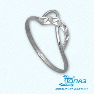 

Кольцо из белого золота Линии Любви, Кольцо Т30061859