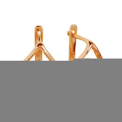 

Серьги с цитринами и фианитами Линии Любви, Серьги Т143025484