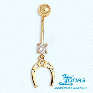 

Пирсинг с фианитами Линии Любви, Пирсинги Т90207040